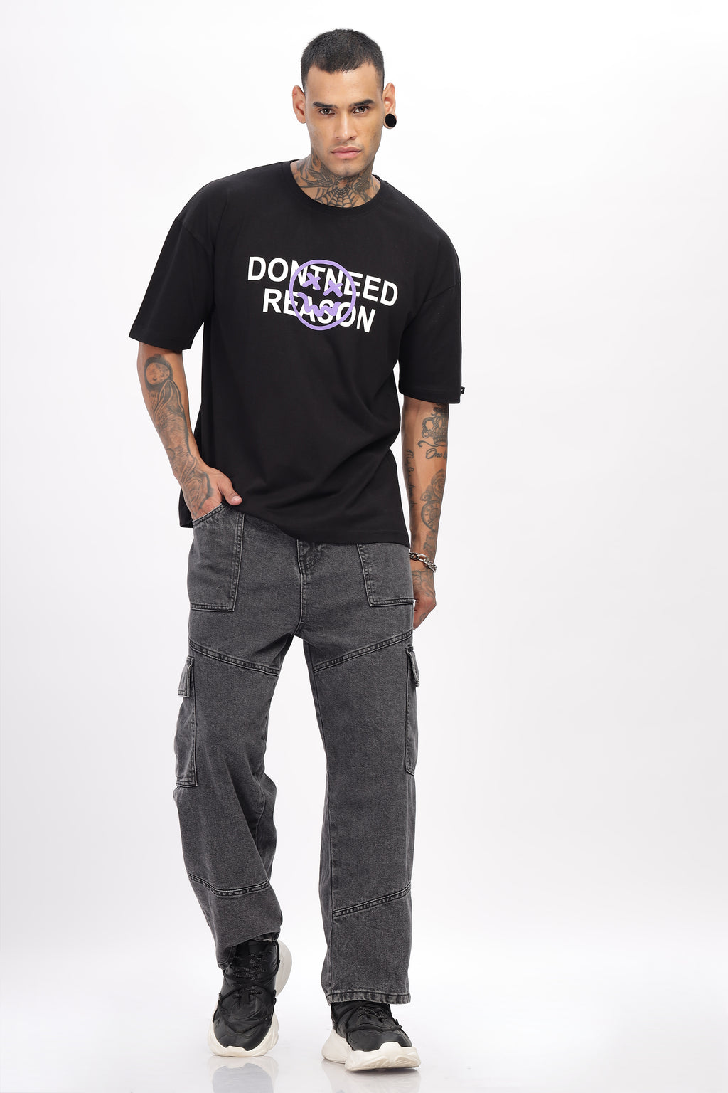 Don't need Reason -Oversized t-shirt