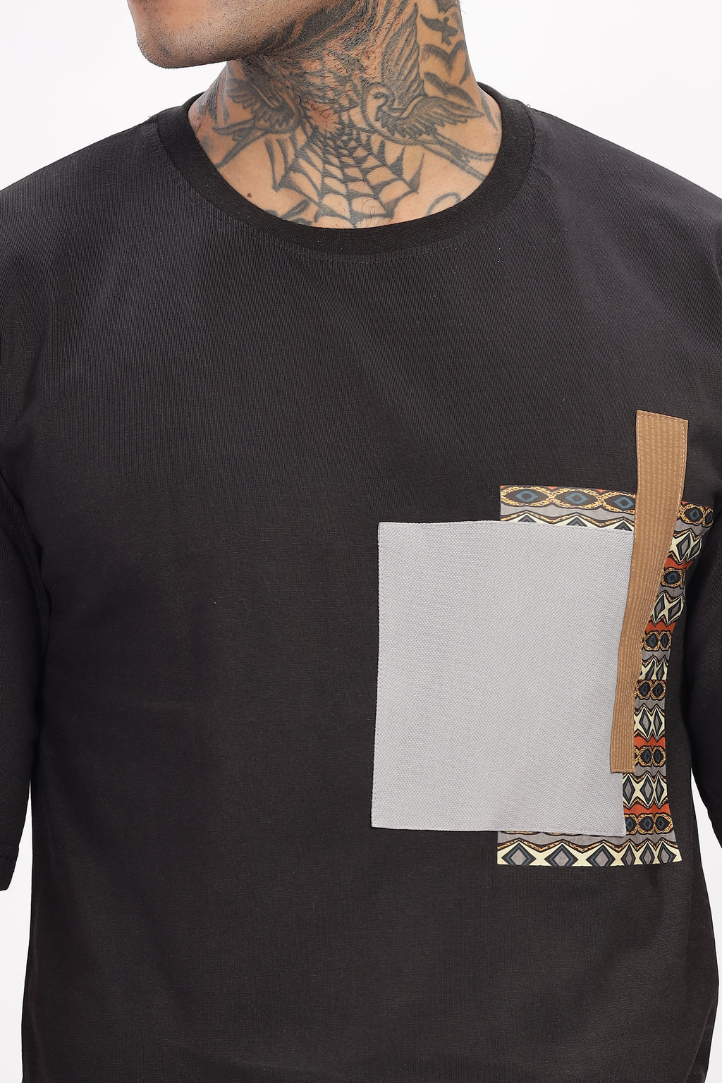 Black t-shirt oversized