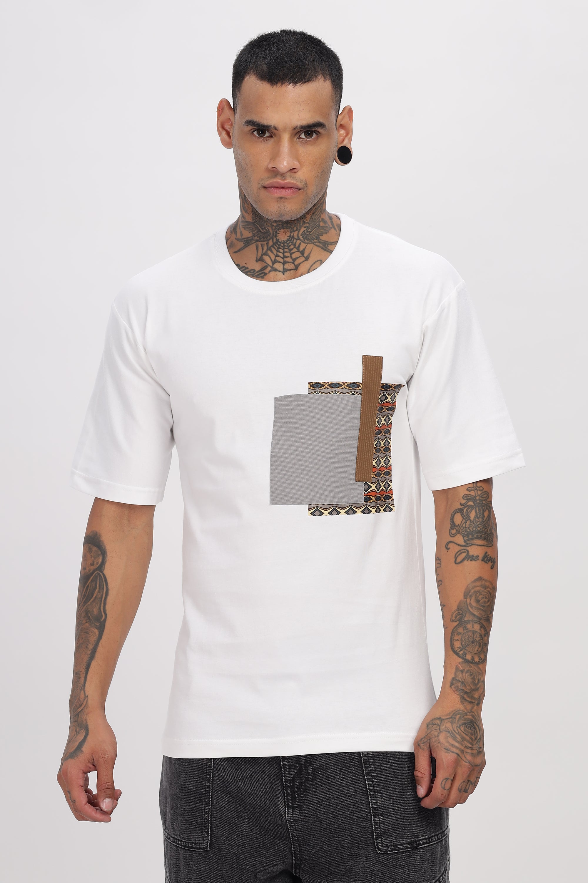 white tees oversized