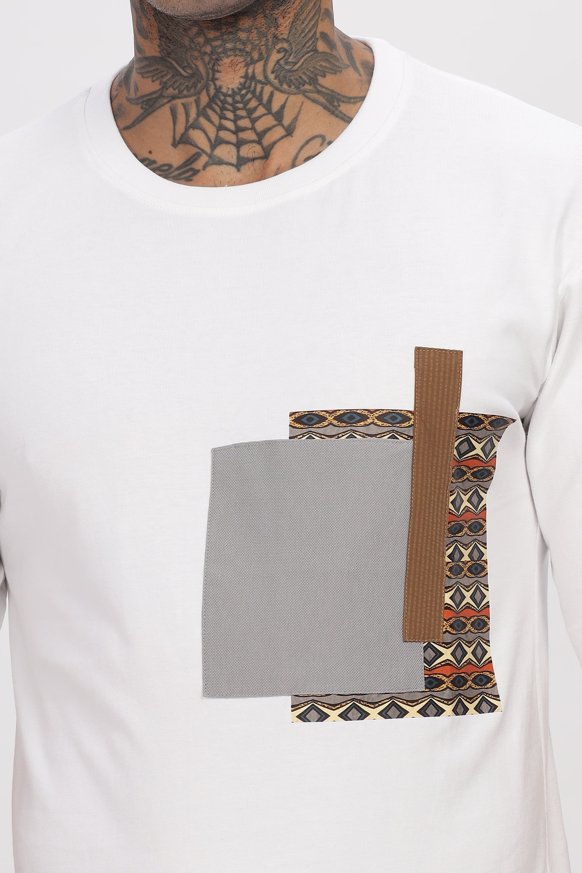 white tees oversized