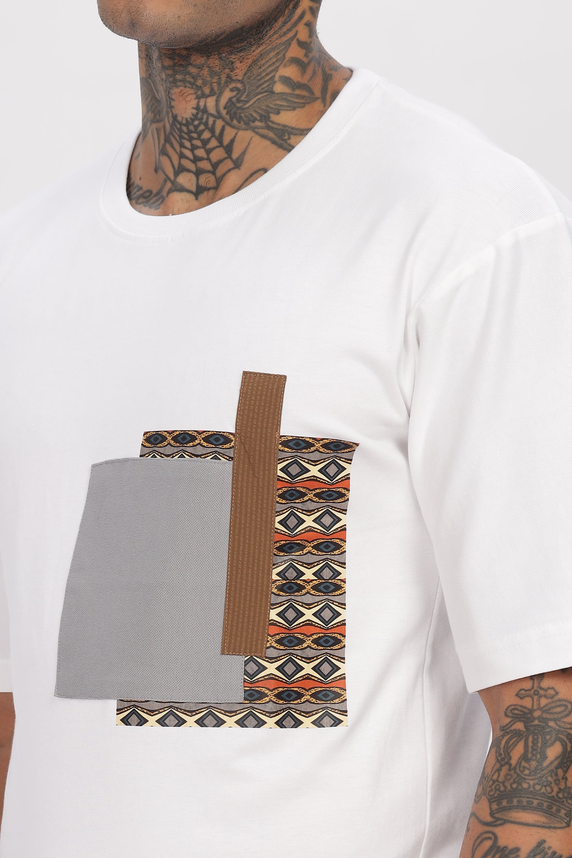 white tees oversized