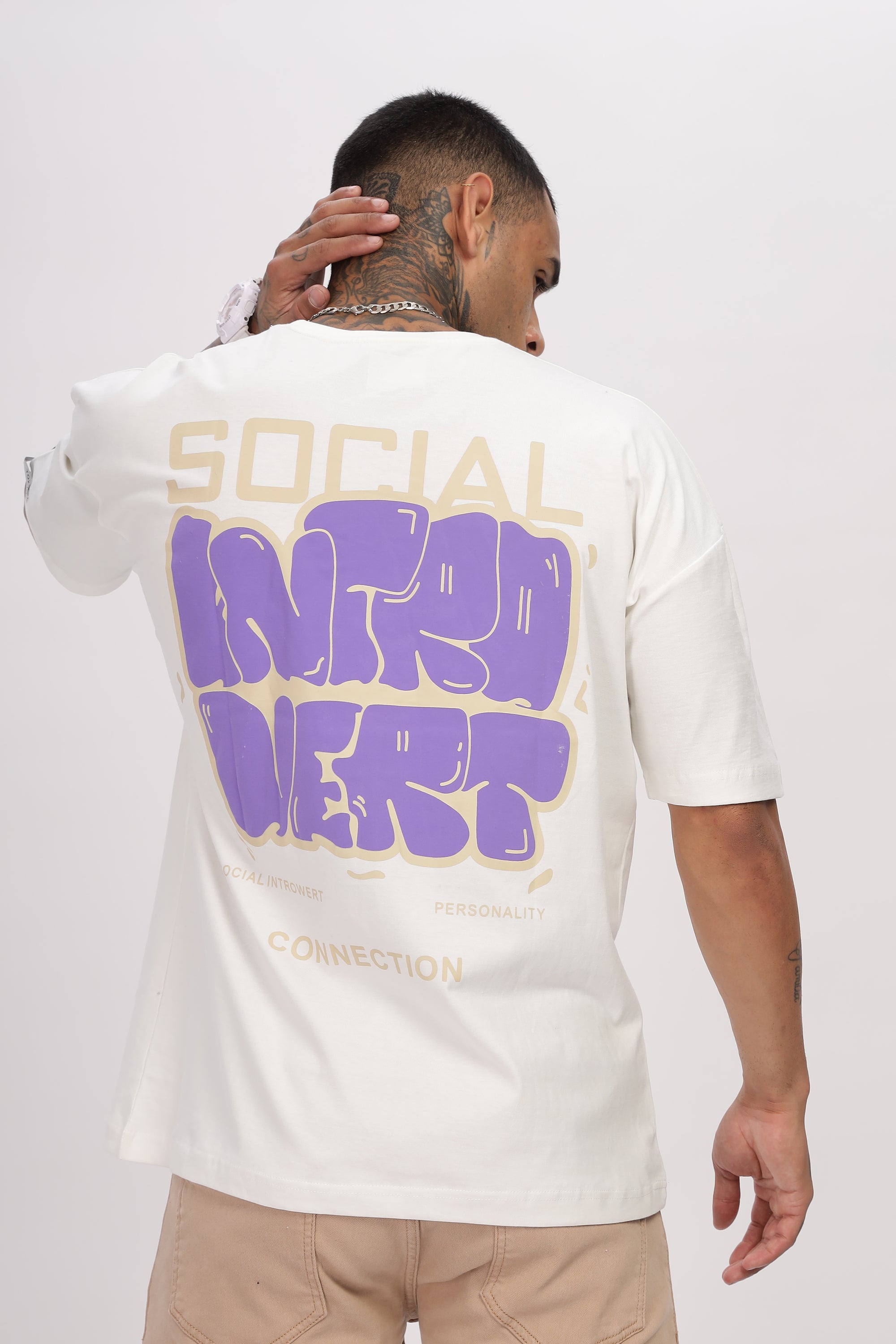 Social introvert Oversized t-shirt