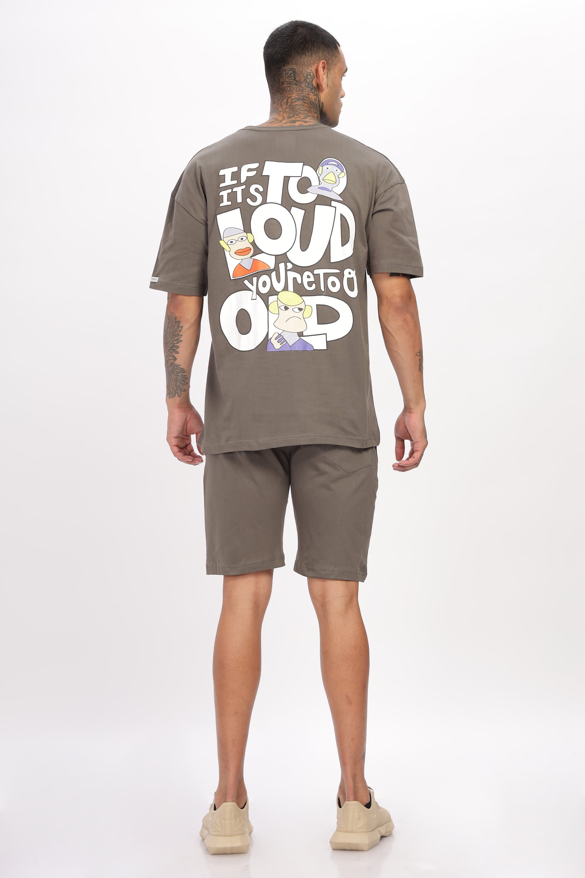 If Its Too Loud Oversized t-shirt