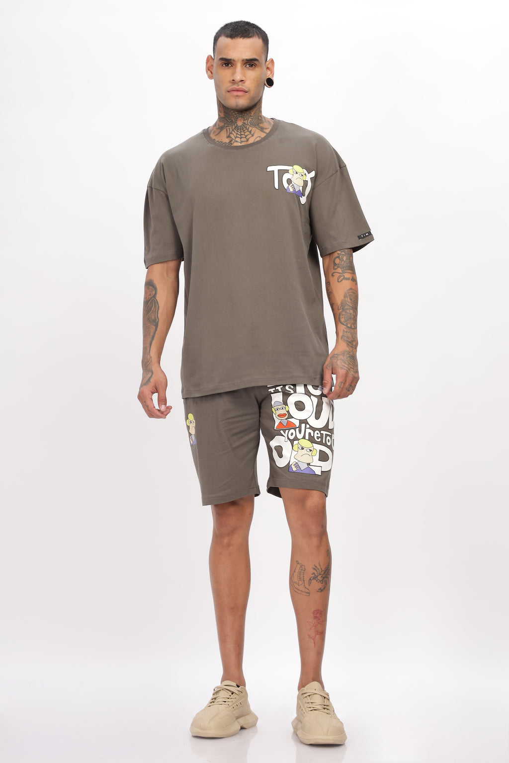 If Its Too Loud Oversized t-shirt