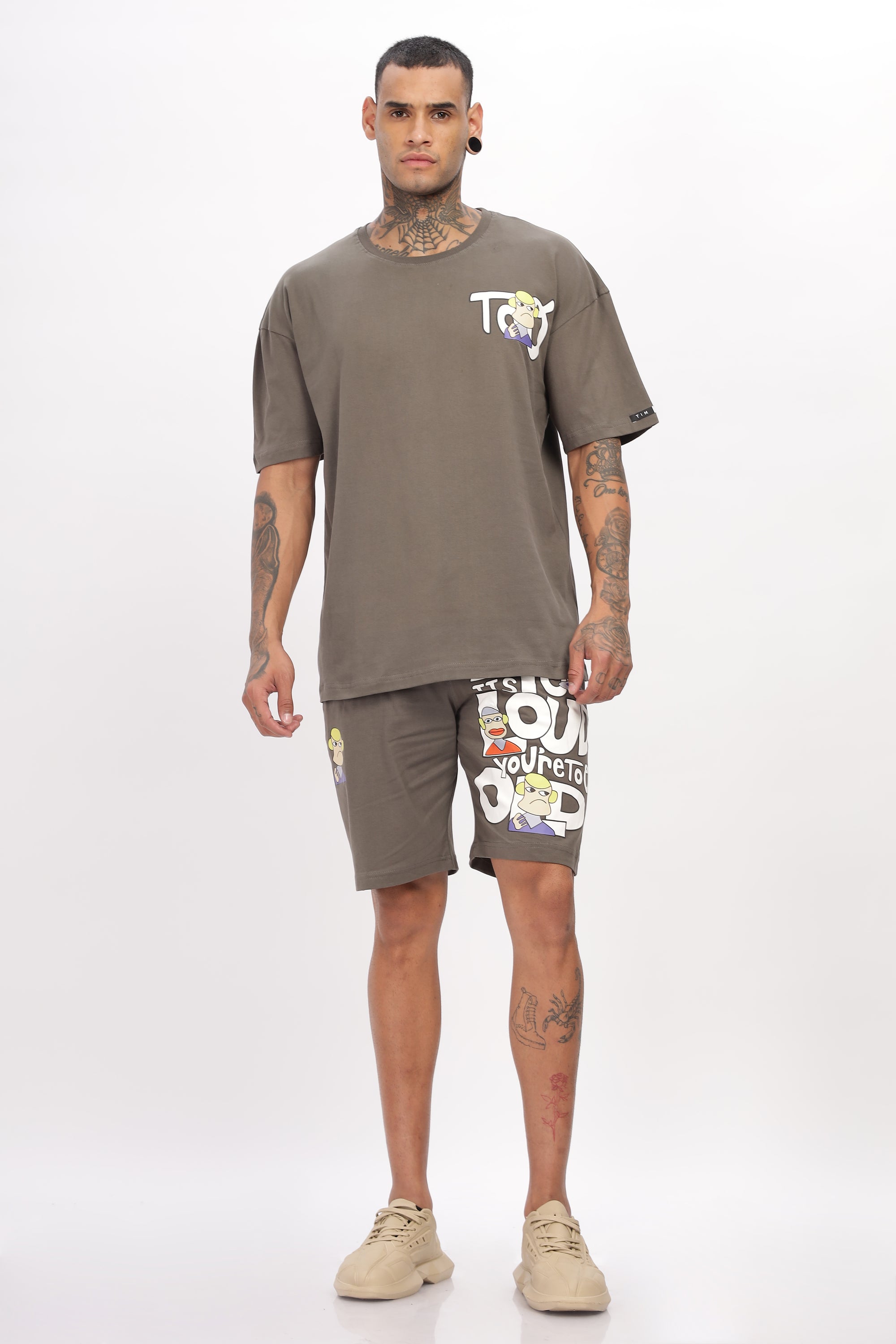 If Its Too Loud Oversized t-shirt