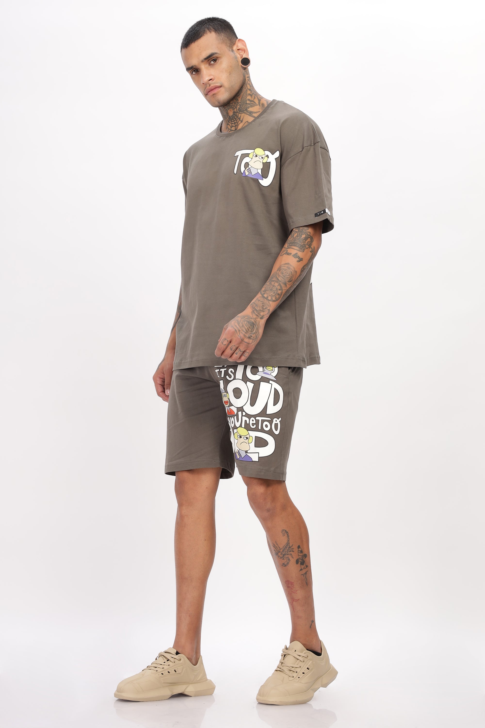 If Its Too Loud Oversized t-shirt