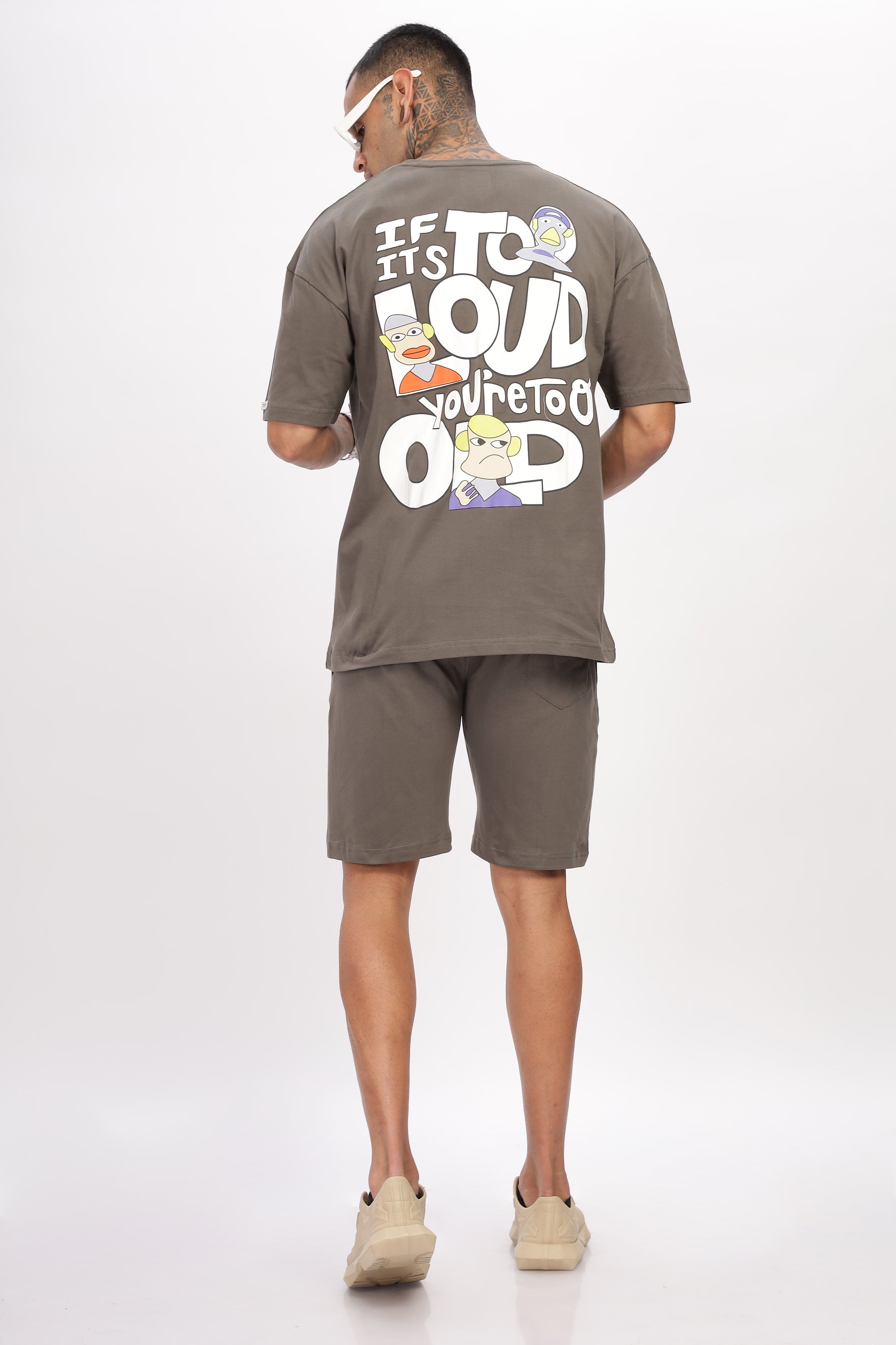 If Its Too Loud Oversized t-shirt