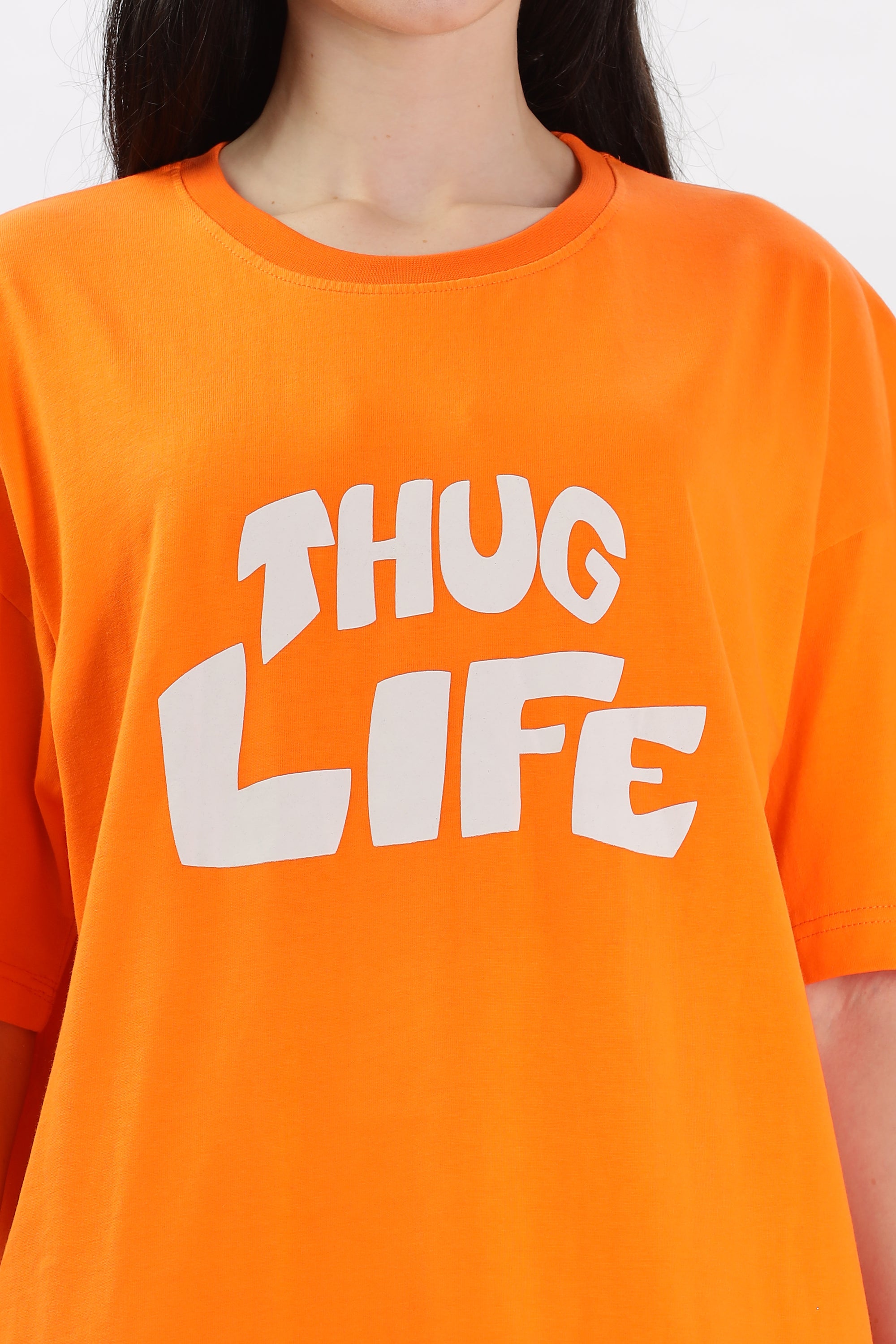 Thug Life Oversize Orange