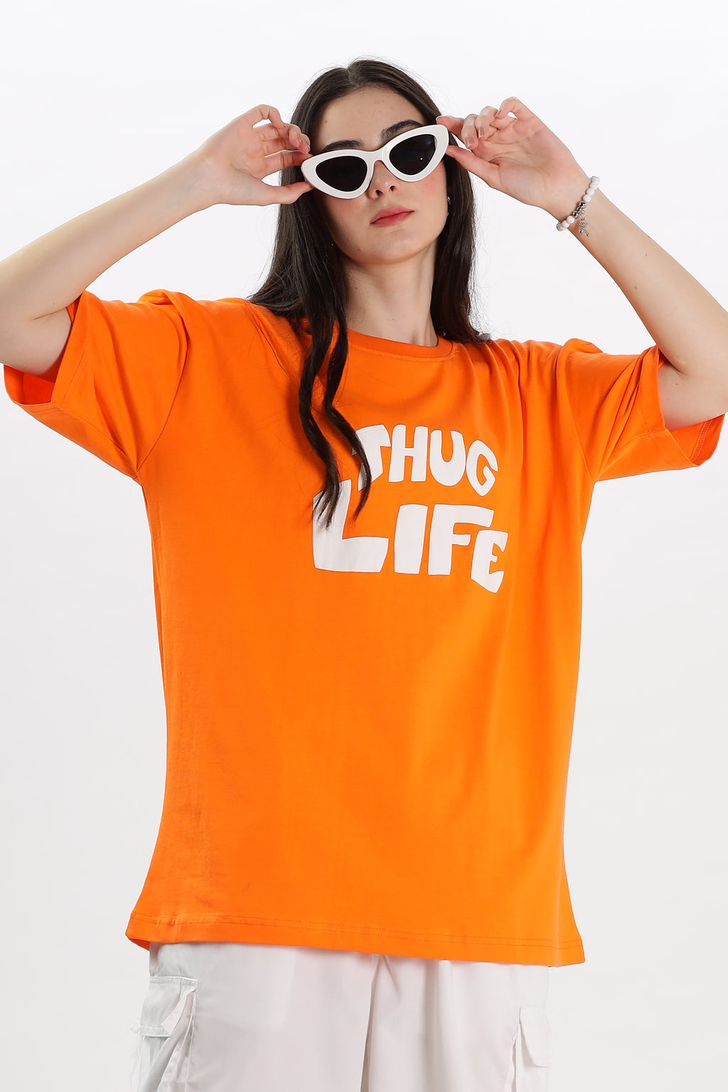 Thug Life Oversize Orange