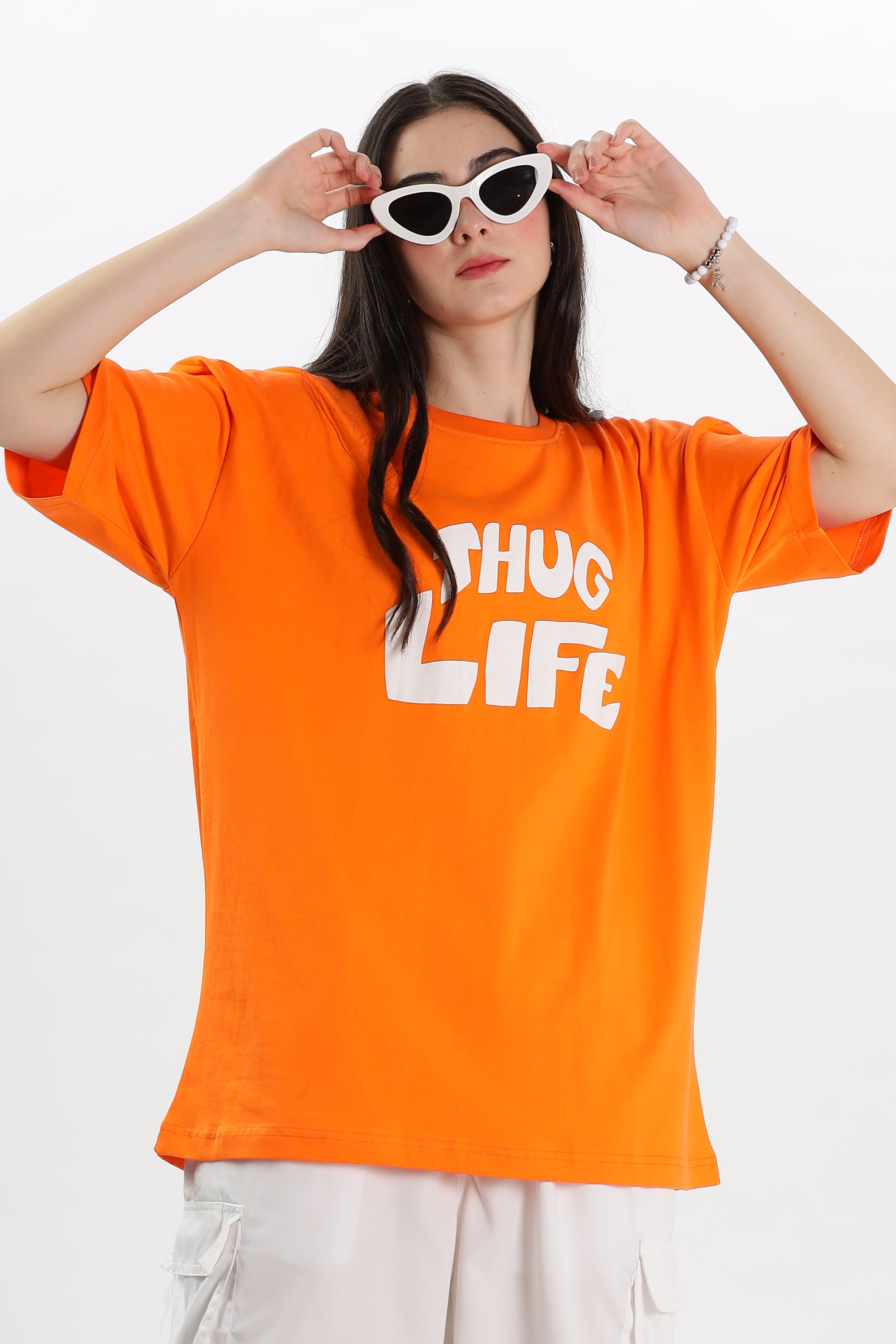 Thug Life Oversize Orange