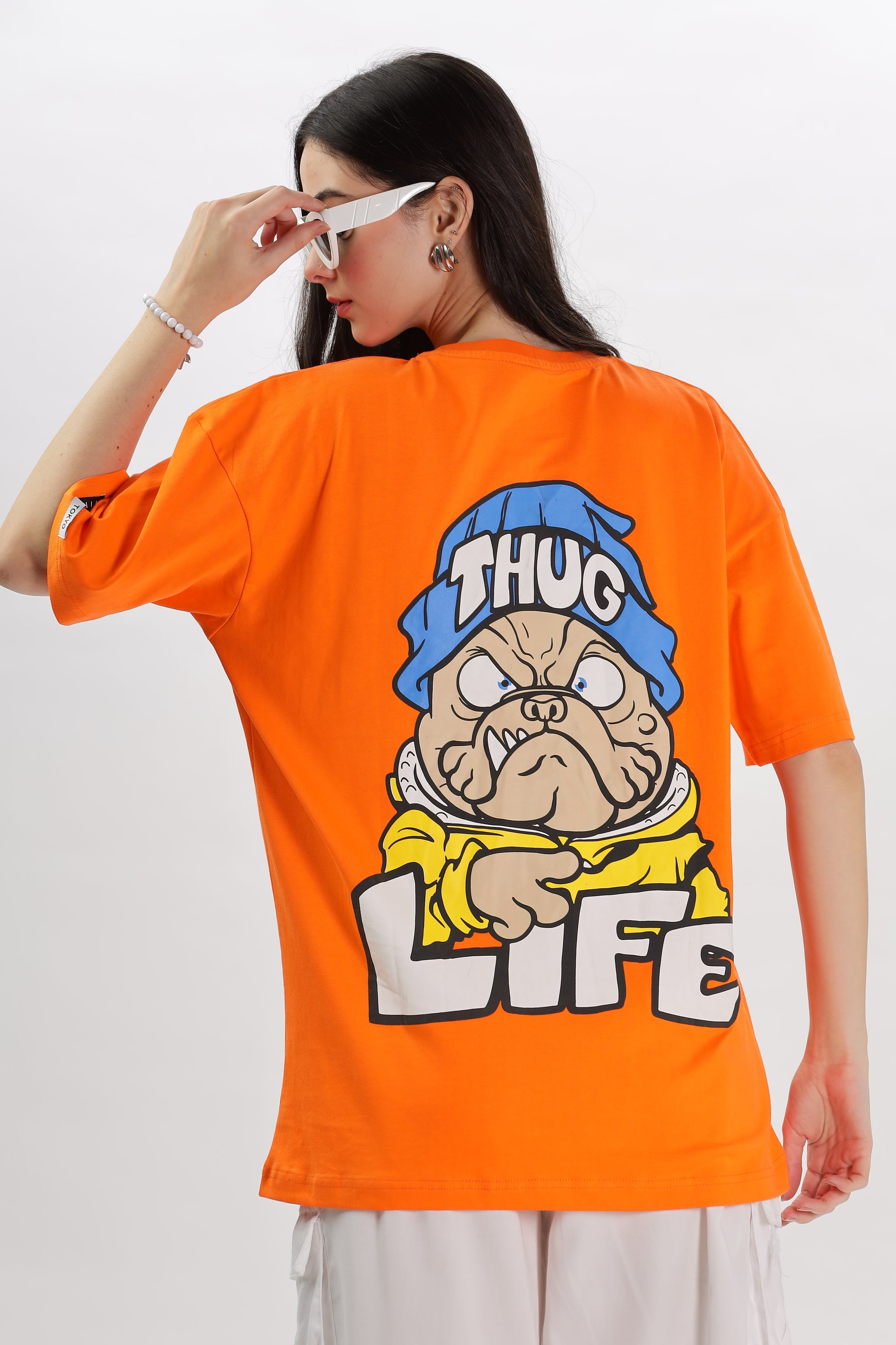 Thug Life Oversize Orange