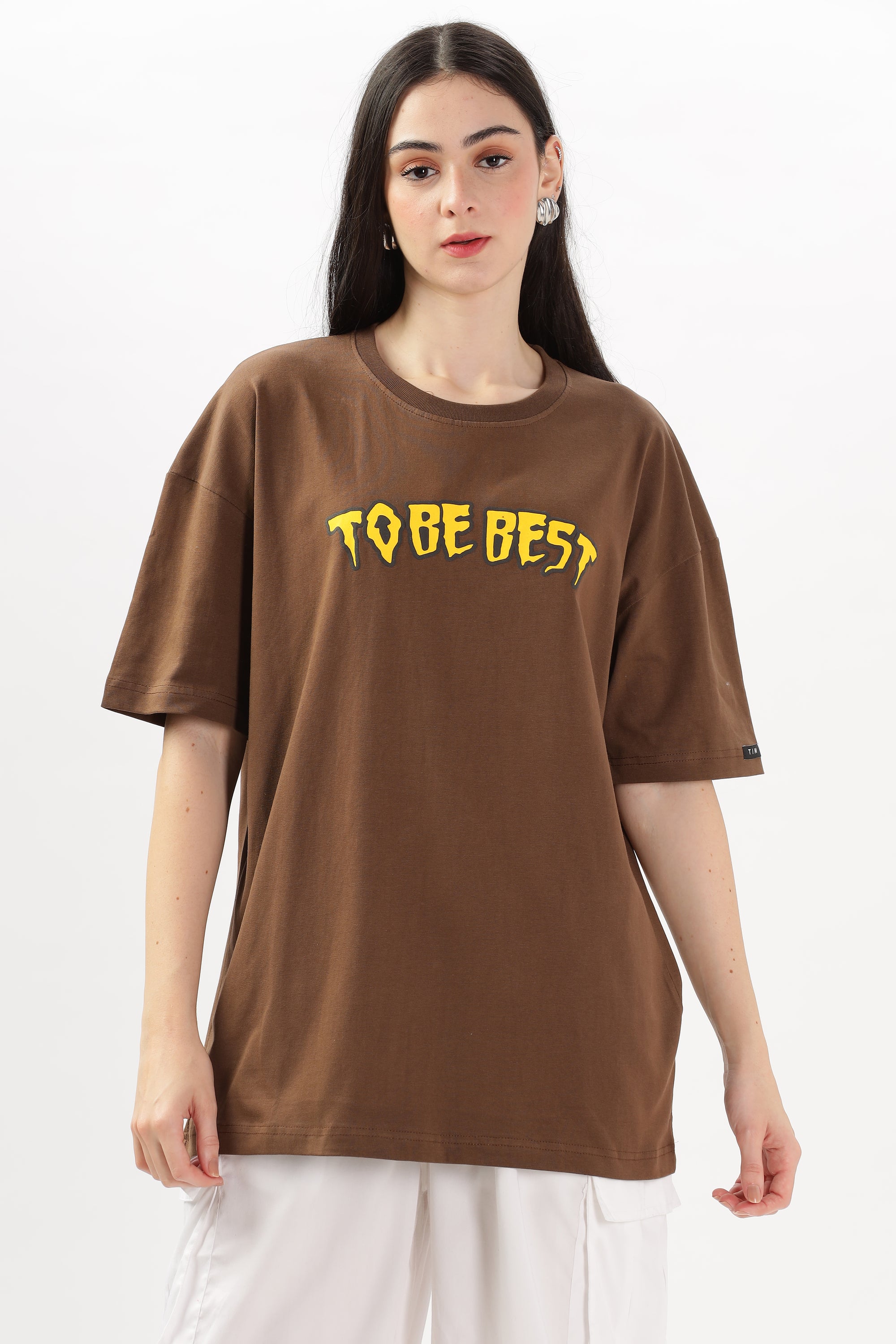 To Be Best - Oversized brown