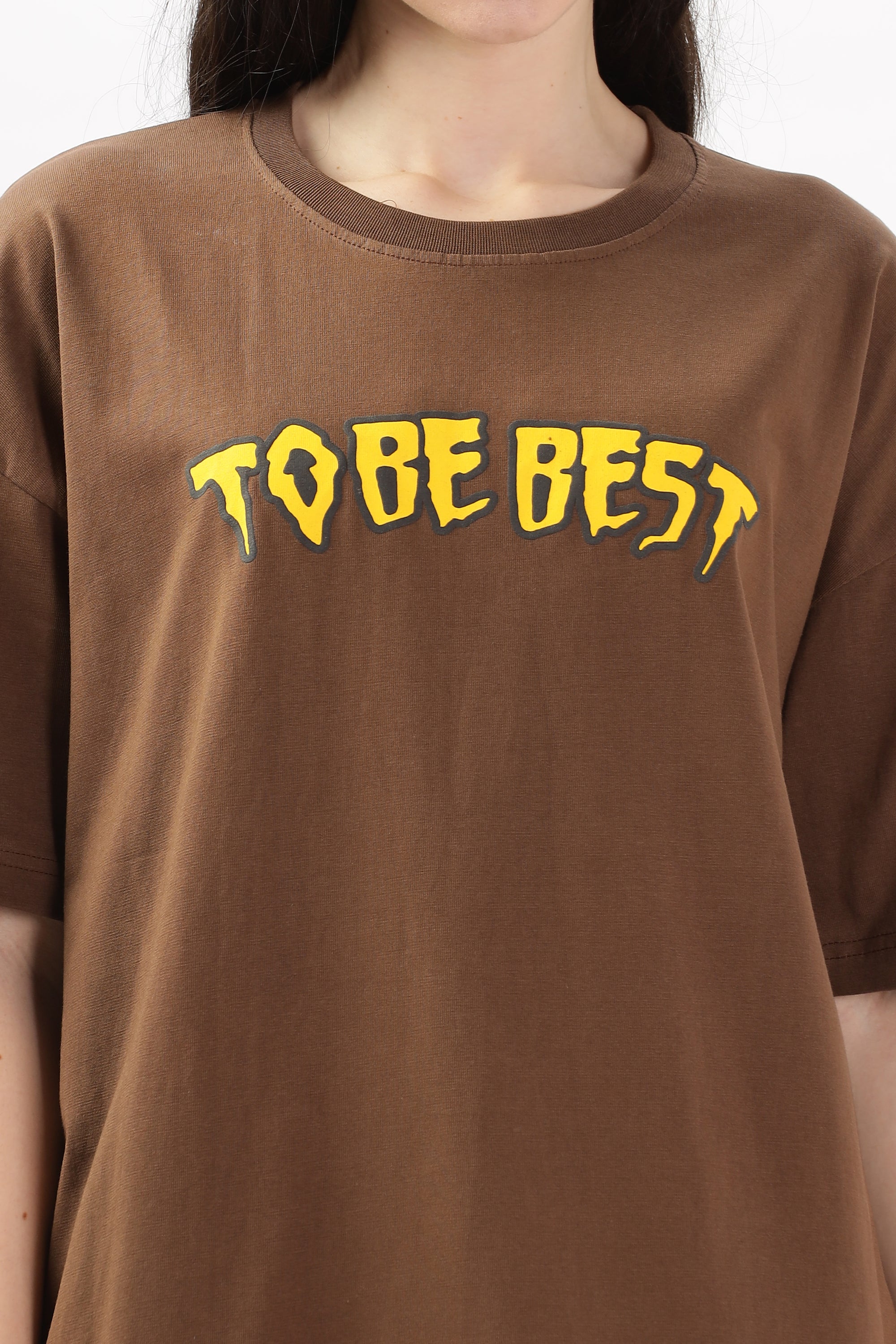 To Be Best - Oversized brown