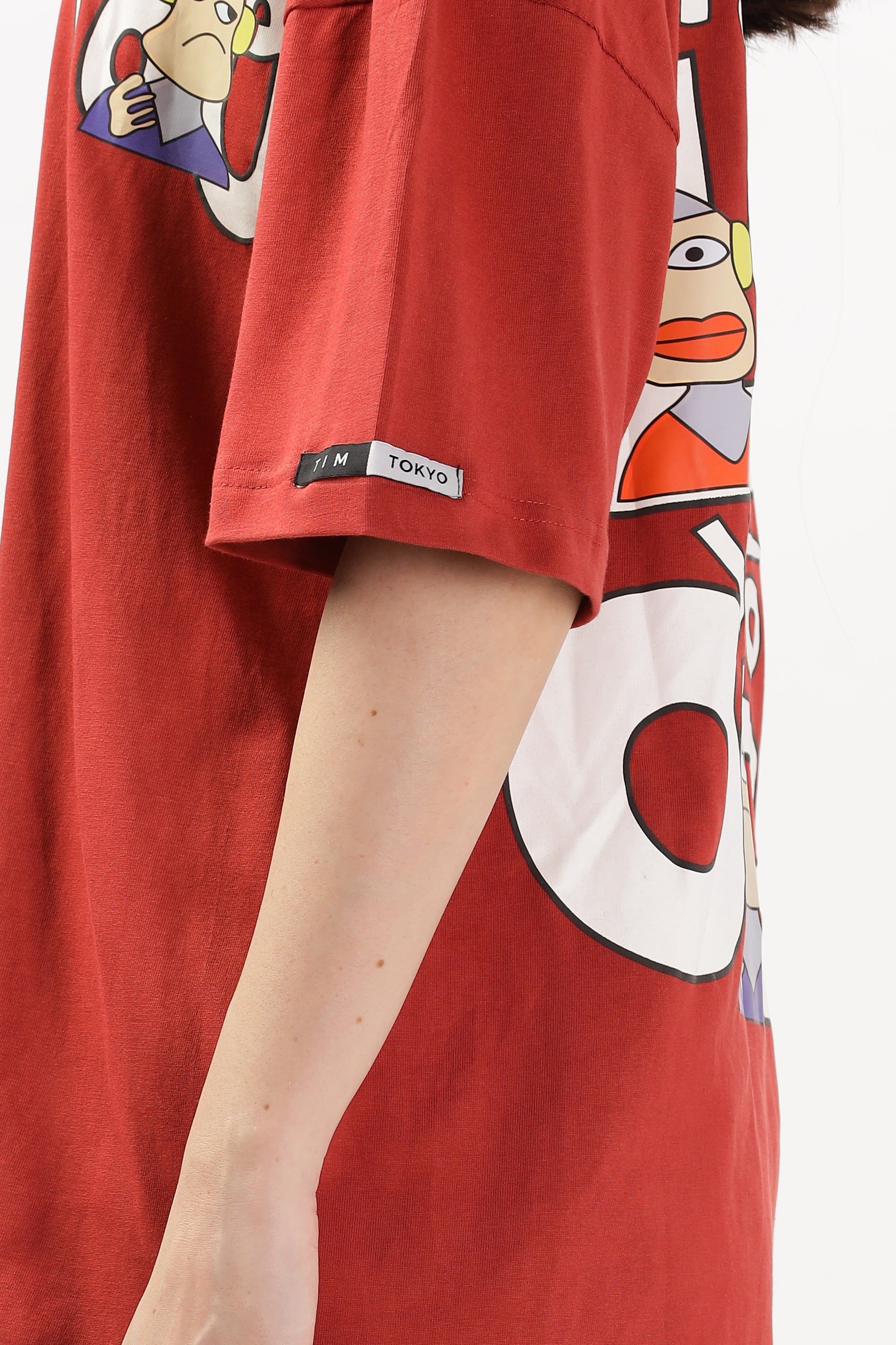 TOQ Oversized Strawberry Red