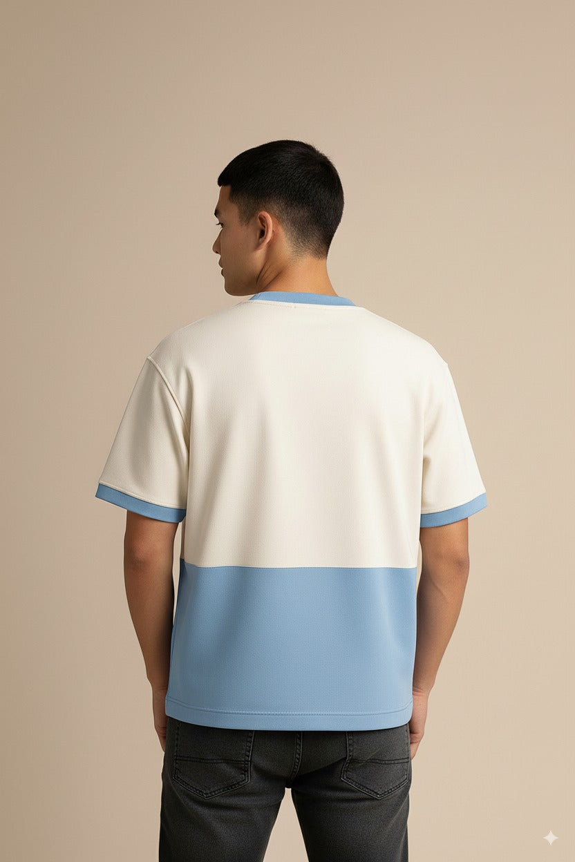 Basic Blue Oversized Tee